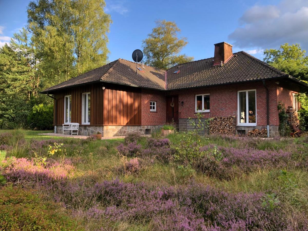 Landhaus mitten in der Lüneburger Heide Undeloh Exterior foto